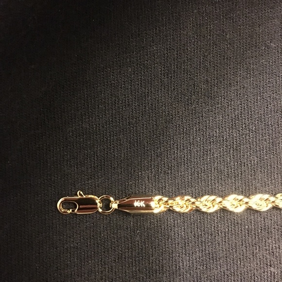 Gold Rope Chain 20in 24in 4mm Bundle Set - Picture 4 of 6